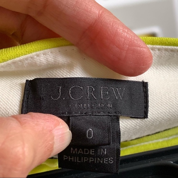 JCrew Collection Curator Pants in Citron, 0 - Picture 3 of 4